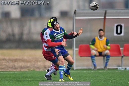 2020-02-16 Rugby Rho-CUS Milano Rugby 039